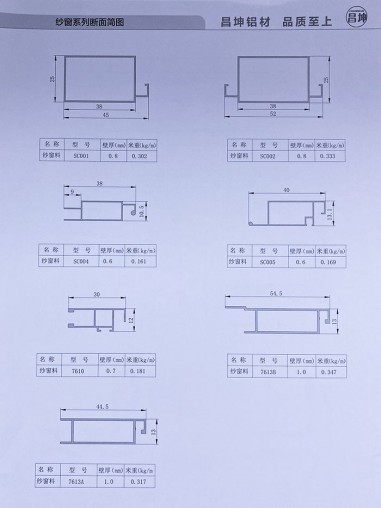 紗窗系列